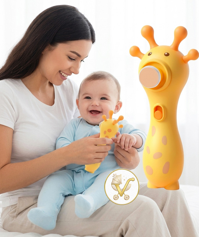 تخفیف ویژه برای سوهان برقی ناخن نوزاد و کودک مدل زرافه در سیسمونی ویونا