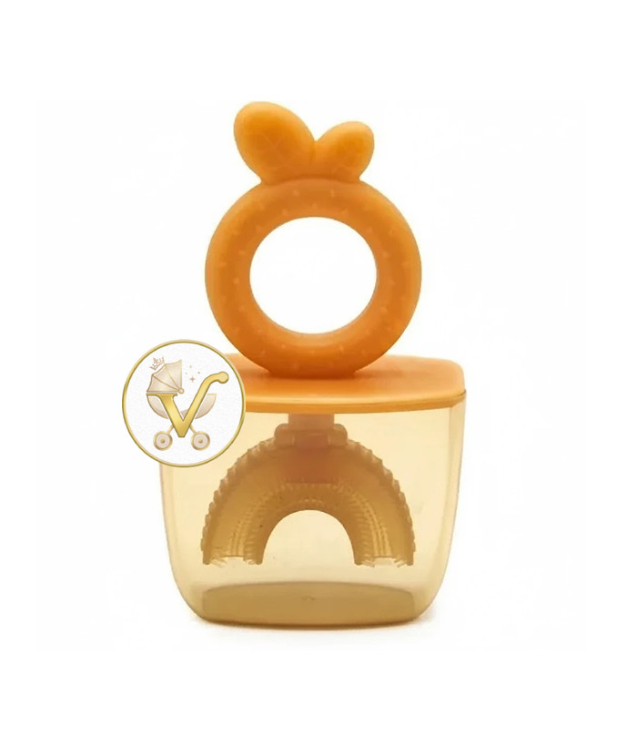 مسواک چرخشی ۳۶۰ درجه سیلیکونی برند Baby Crown در سیسمونی ویونا قیمت بی نظیر و کیفیت درجه یک