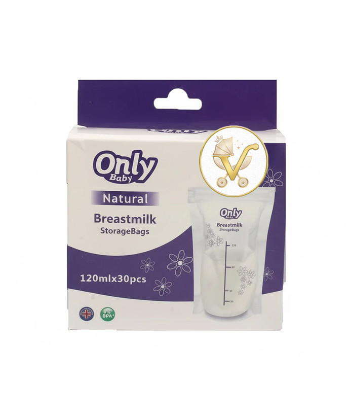 کیسه ذخیره شیرمادر 250 میل 30 عددی اونلی بیبی Only Baby در سیسمونی ویونا درجه یک با بهترین قیمت