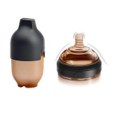 نمایش علامت فاقد BPA روی بدنه شیشه شیر سیلیکونی هی اور شی