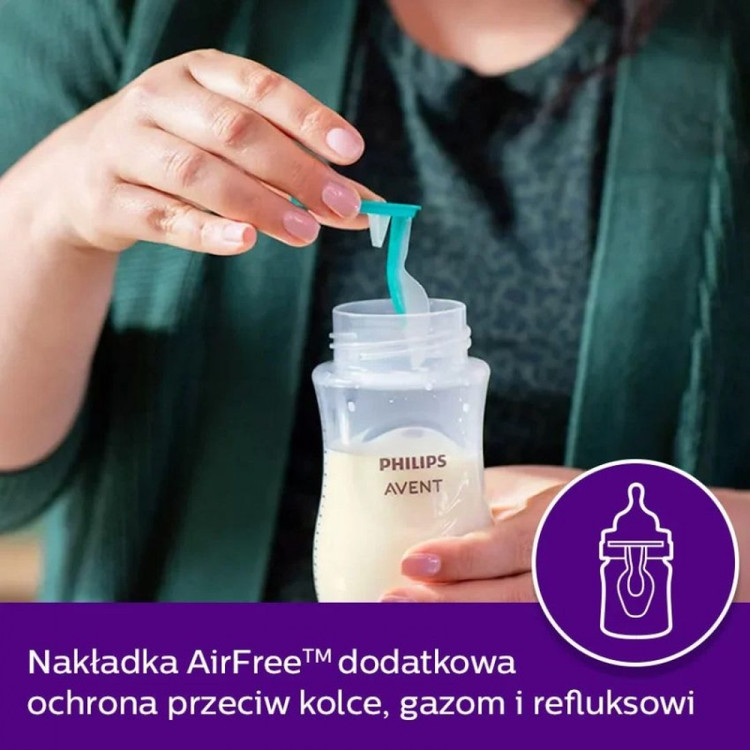 مجموعه شیشه شیر نچرال ریسپانس Airfree دو سایز