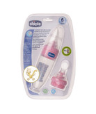 Chicco Silicone Squeeze Spoon blue color with two heads