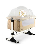 Zooye bedside crib rocker rocking cradle mode function
