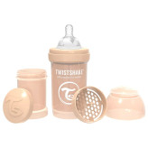 نمای کامل شیشه شیر آنتی کولیک تویست شیک Twistshake 180ml